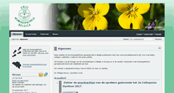 Desktop Screenshot of homeopathie-unio.be